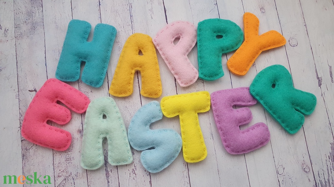 HAPPY EASTER füzér - baba - mama - babalátogató ajándékcsomag - Meska.hu