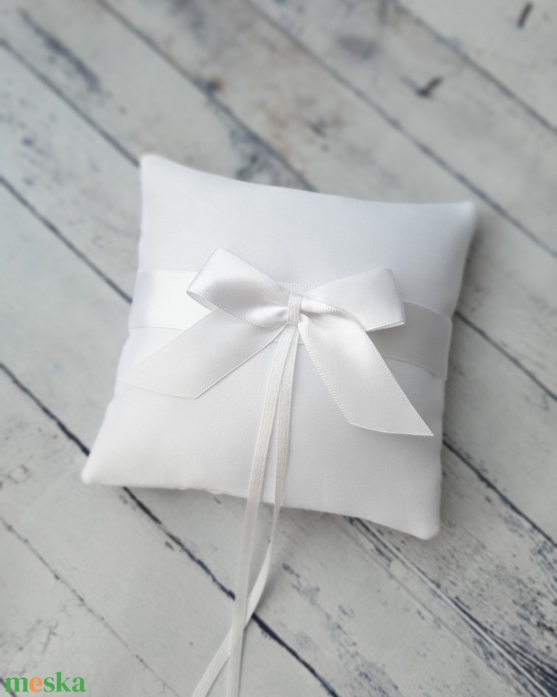 Gyűrűpárna MONICA, gyűrűtartó, menyasszony, esküvő - esküvő - kiegészítők - gyűrűtartó & gyűrűpárna - Meska.hu