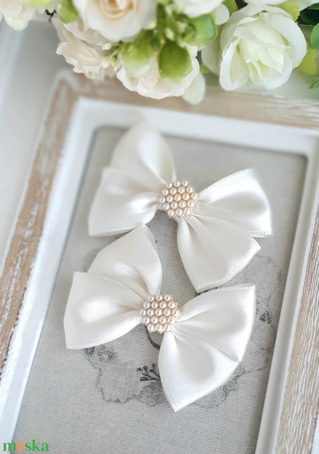 Menyasszonyi cipőklipsz, esküvő - esküvő - cipő és cipőklipsz - Meska.hu