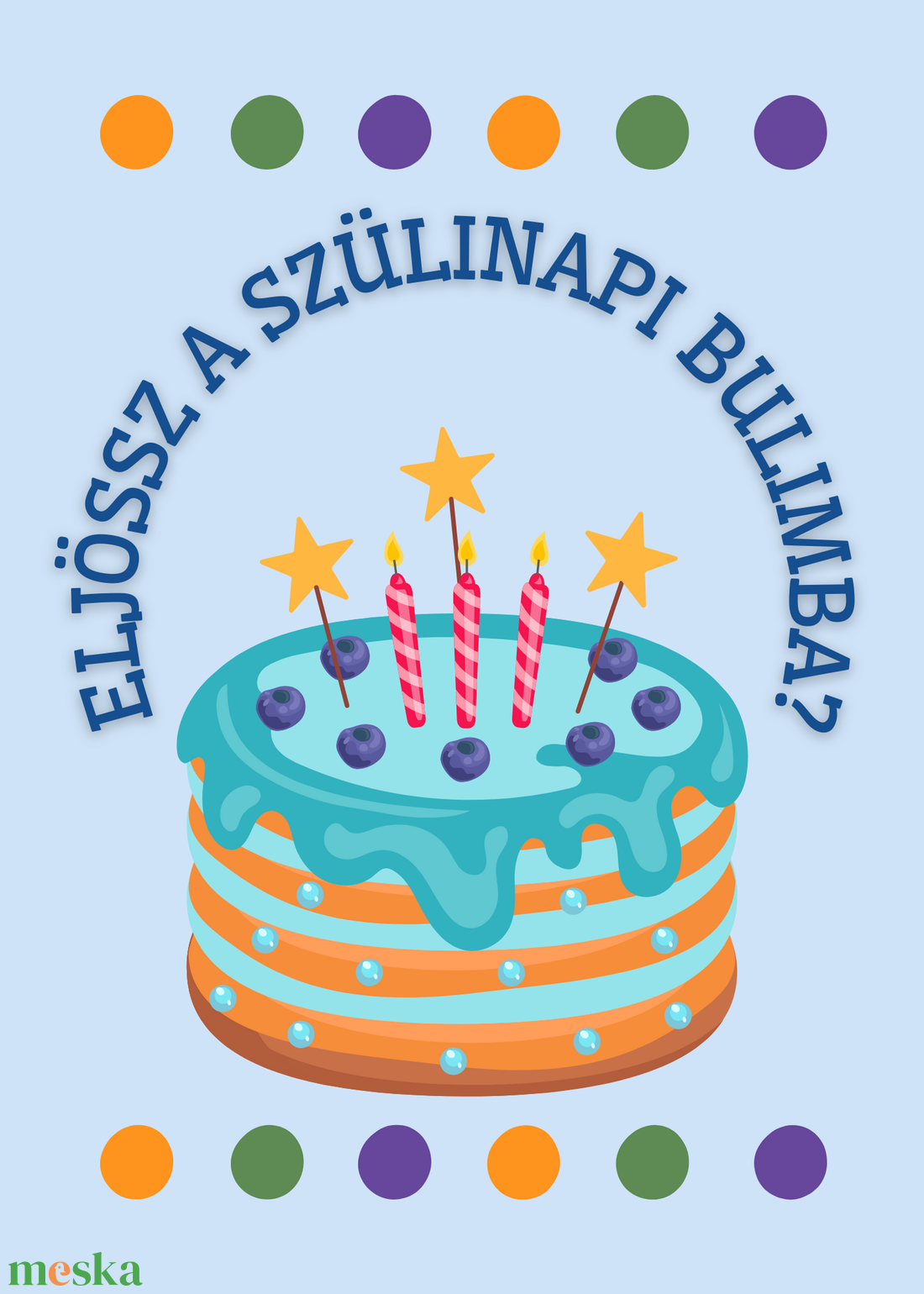 Születésnapi tortás meghívó - otthon & életmód - papír, írószer - ajándékozás kellékei - meghívó - Meska.hu Születésnapi tortás meghívó - otthon & életmód - papír, írószer - ajándékozás kellékei - meghívó - Meska.hu