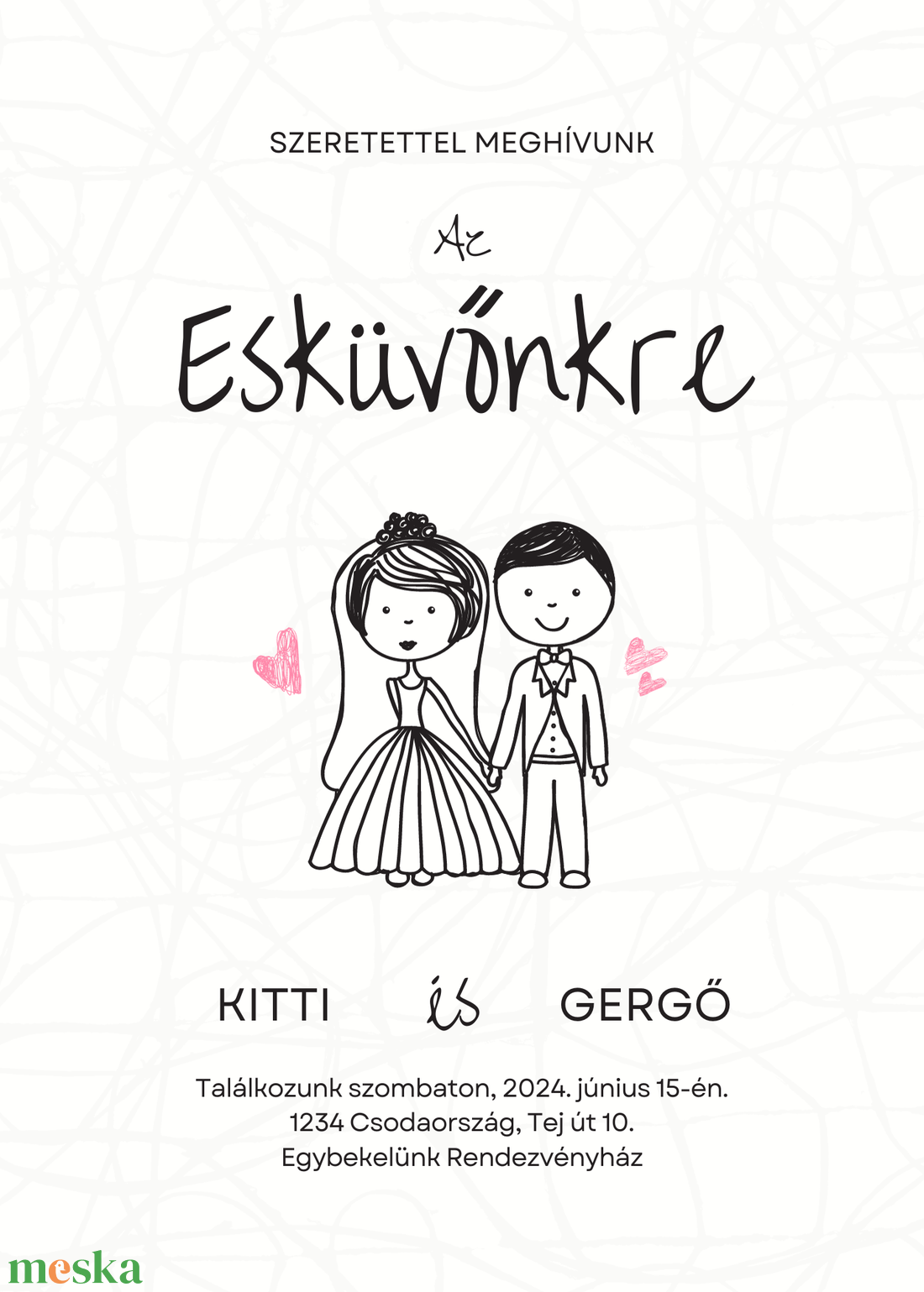 Esküvői meghívó - esküvő - meghívó & kártya - meghívó - Meska.hu Esküvői meghívó - esküvő - meghívó & kártya - meghívó - Meska.hu