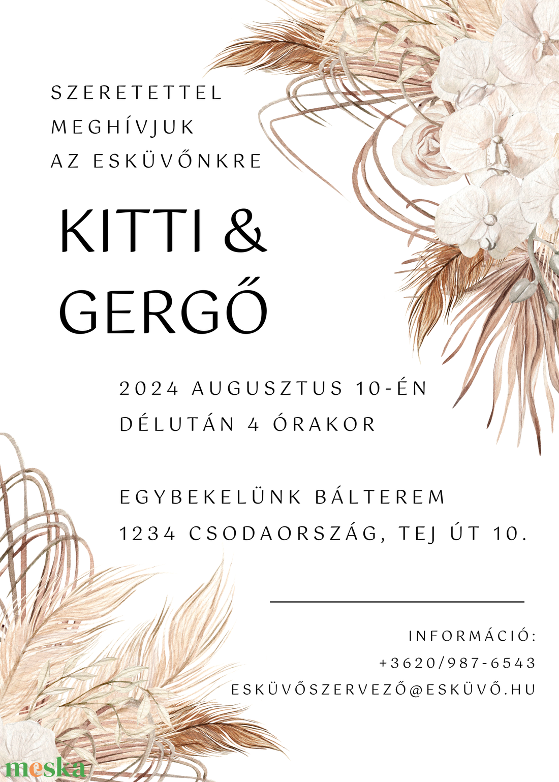 Esküvői meghívó - esküvő - meghívó & kártya - meghívó - Meska.hu Esküvői meghívó - esküvő - meghívó & kártya - meghívó - Meska.hu