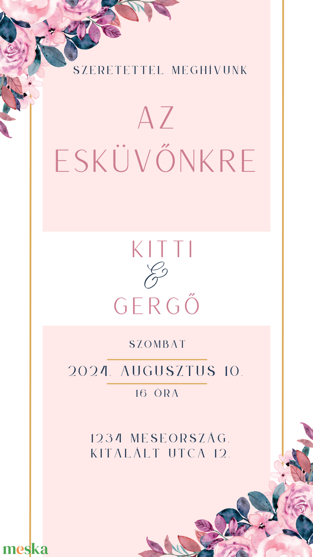 Esküvői meghívó videó rózsás - esküvő - meghívó & kártya - meghívó - Meska.hu Esküvői meghívó videó rózsás - esküvő - meghívó & kártya - meghívó - Meska.hu