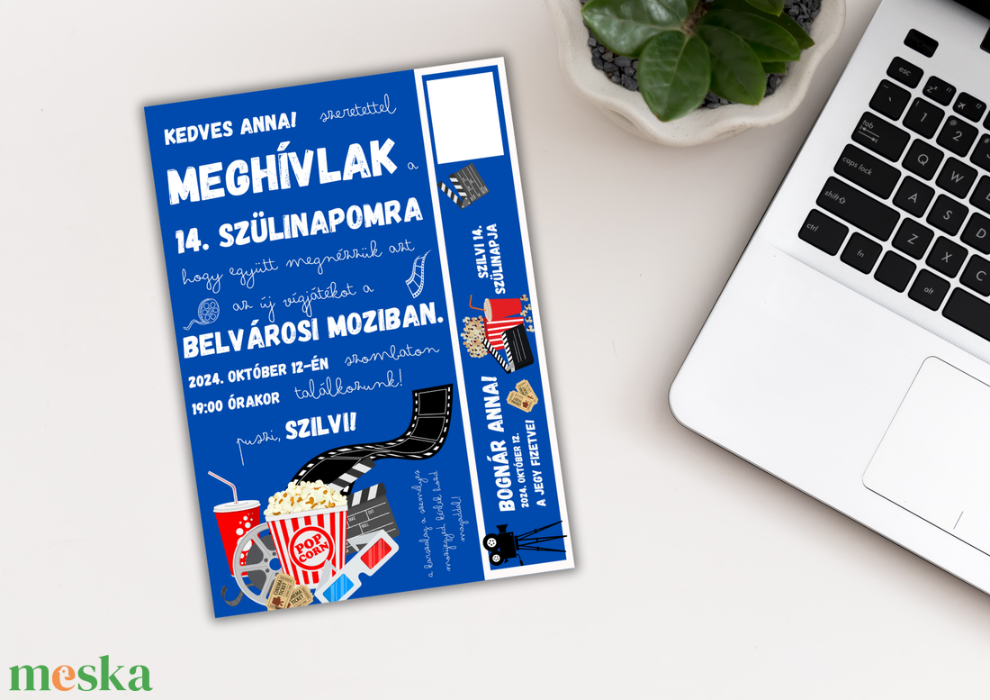 Születésnapi meghívó letéphető karszalaggal - otthon & életmód - papír, írószer - ajándékozás kellékei - meghívó - Meska.hu Születésnapi meghívó letéphető karszalaggal - otthon & életmód - papír, írószer - ajándékozás kellékei - meghívó - Meska.hu