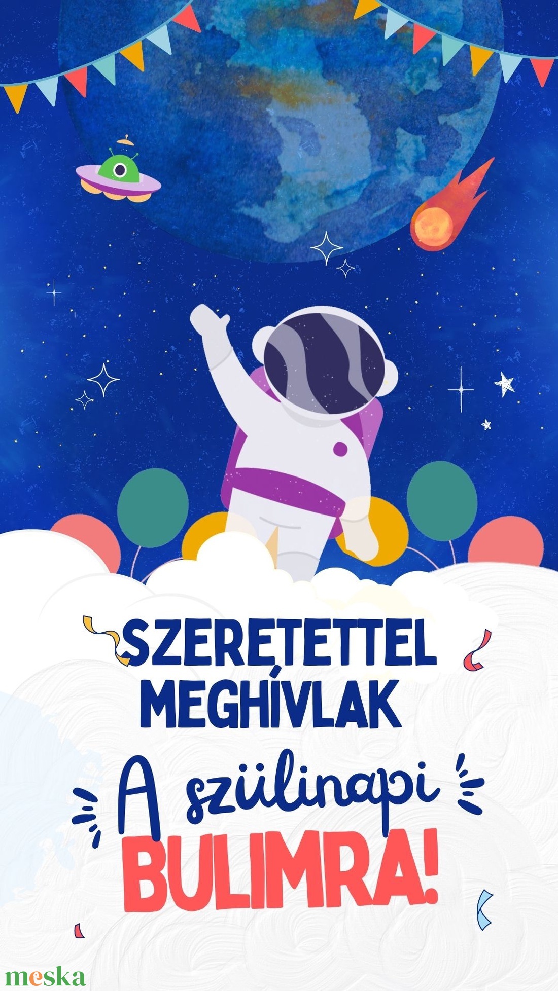 Születésnapi meghívó videó asztronauta - művészet - grafika & illusztráció - digitális - Meska.hu Születésnapi meghívó videó asztronauta - művészet - grafika & illusztráció - digitális - Meska.hu