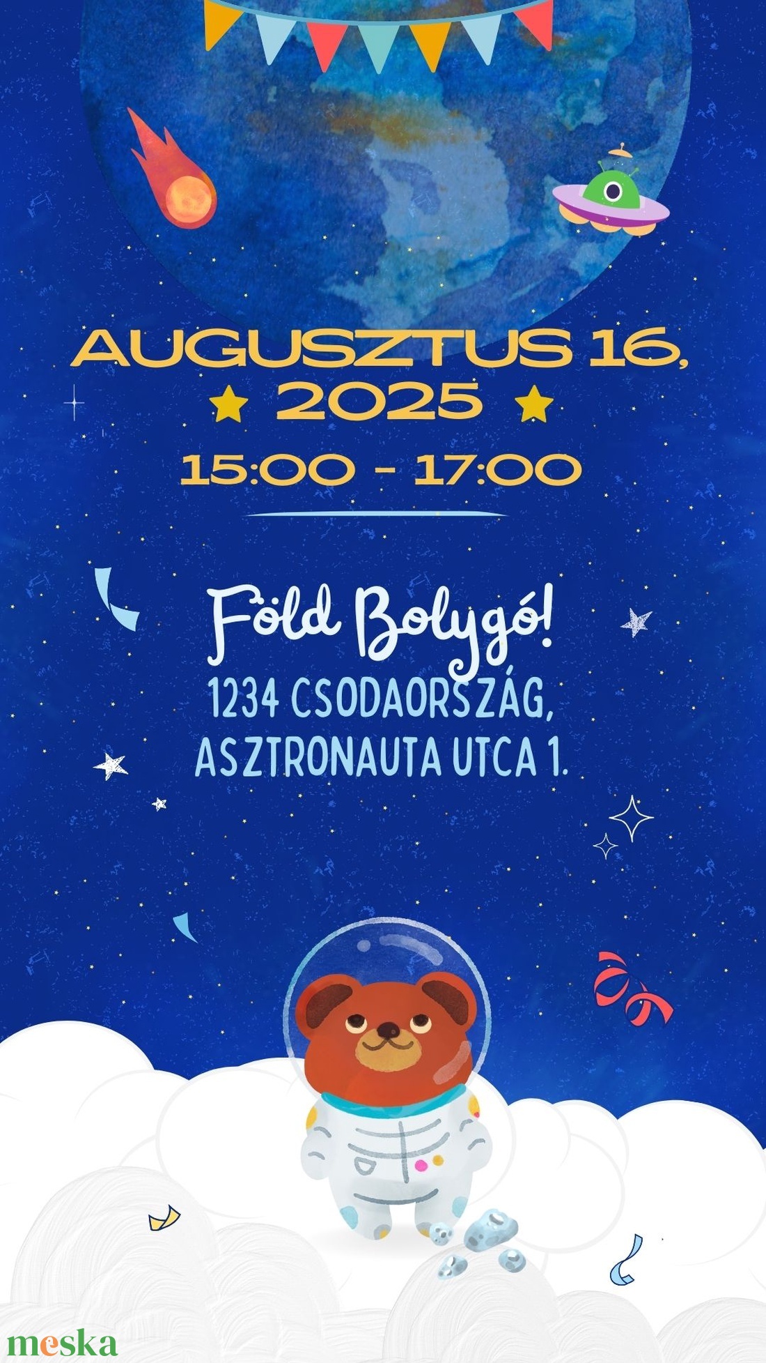 Születésnapi meghívó videó asztronauta - művészet - grafika & illusztráció - digitális - Meska.hu Születésnapi meghívó videó asztronauta - művészet - grafika & illusztráció - digitális - Meska.hu