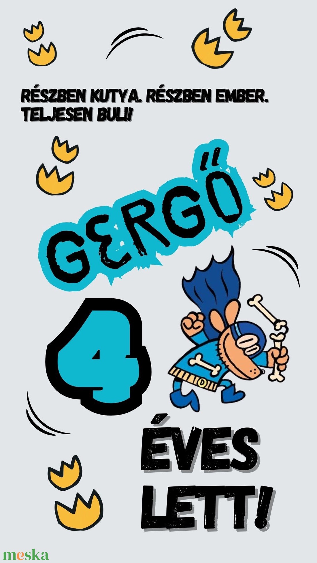 Születésnapi meghívó videó Dog Man - művészet - grafika & illusztráció - digitális - Meska.hu Születésnapi meghívó videó Dog Man - művészet - grafika & illusztráció - digitális - Meska.hu