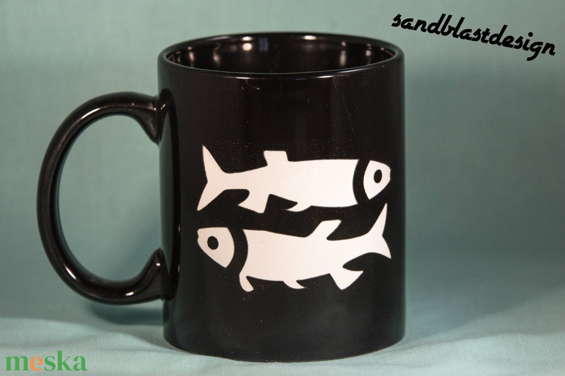 Halak Horoszkópos Bögrék - otthon & életmód - konyhafelszerelés, tálalás - tálalás - bögre & csésze - Meska.hu