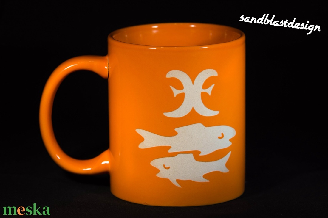 Halak Horoszkópos Bögrék - otthon & életmód - konyhafelszerelés, tálalás - tálalás - bögre & csésze - Meska.hu
