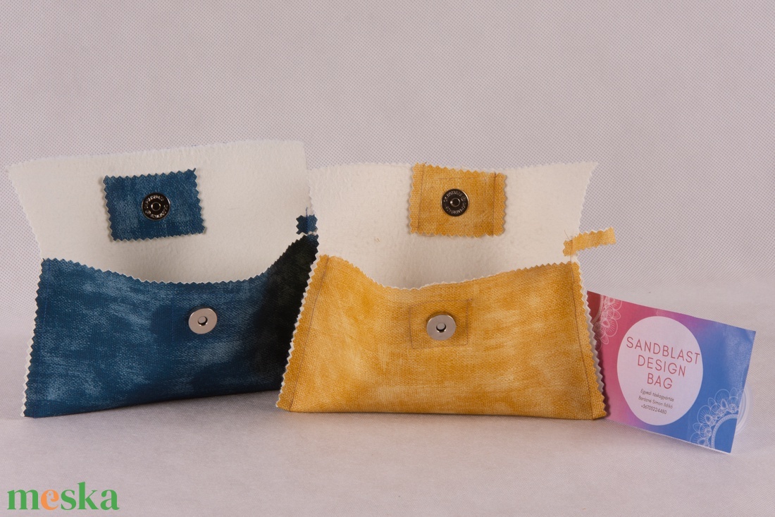 Maszk tartó antibakteriális bugyelláris - táska & tok - pénztárca & más tok - zsebkendőtartó tok - Meska.hu