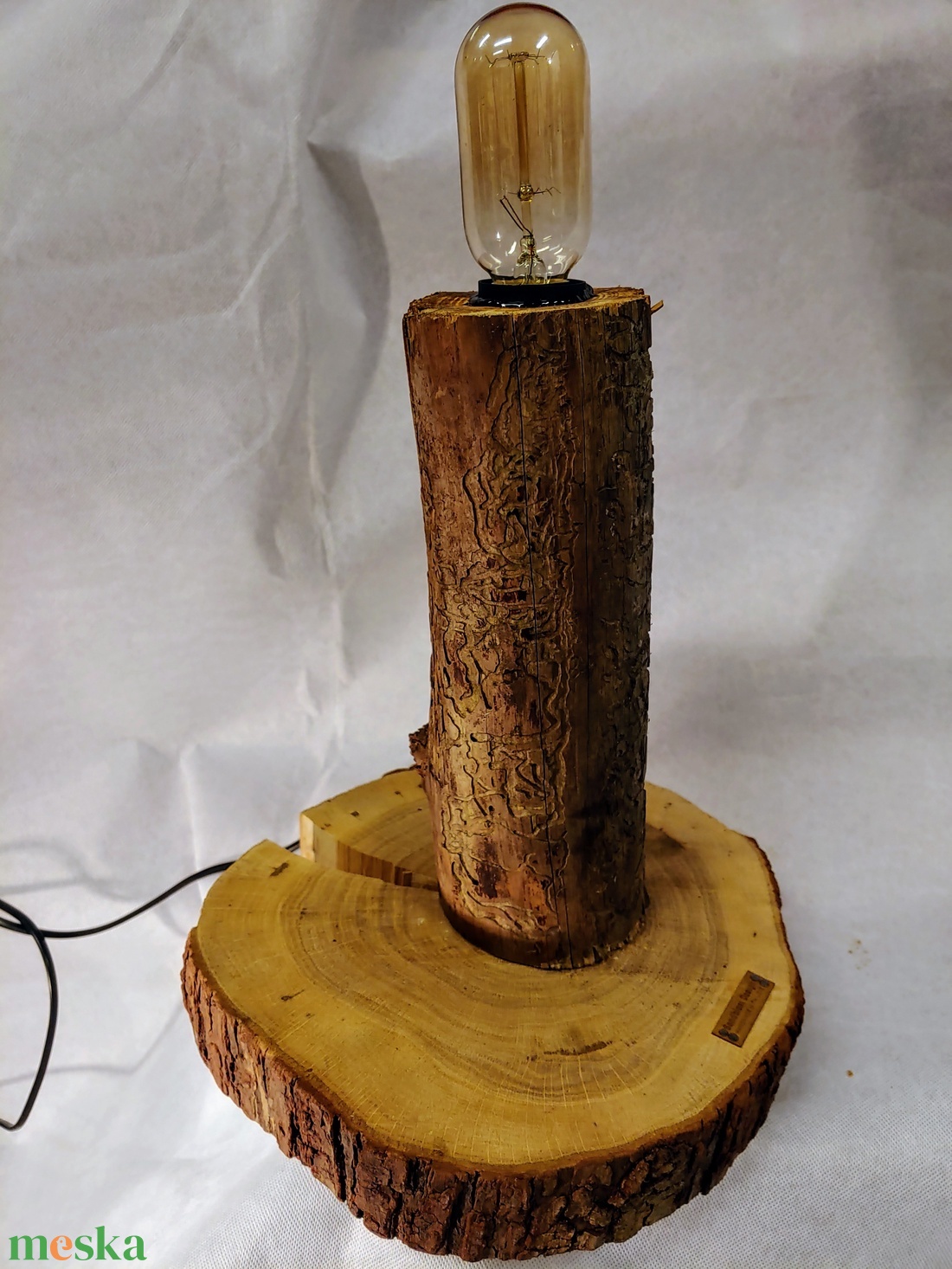 Fa lámpa - A természet ihlette fényforrás - - otthon & lakás - lámpa - hangulatlámpa - Meska.hu