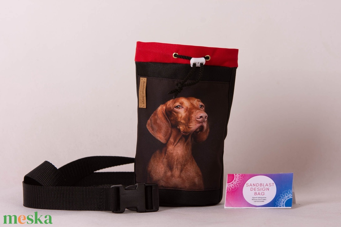 Vizsla Jutalomfalat táska - Cordura kutyakiképző kiegészítő - táska & tok - övtáska - Meska.hu