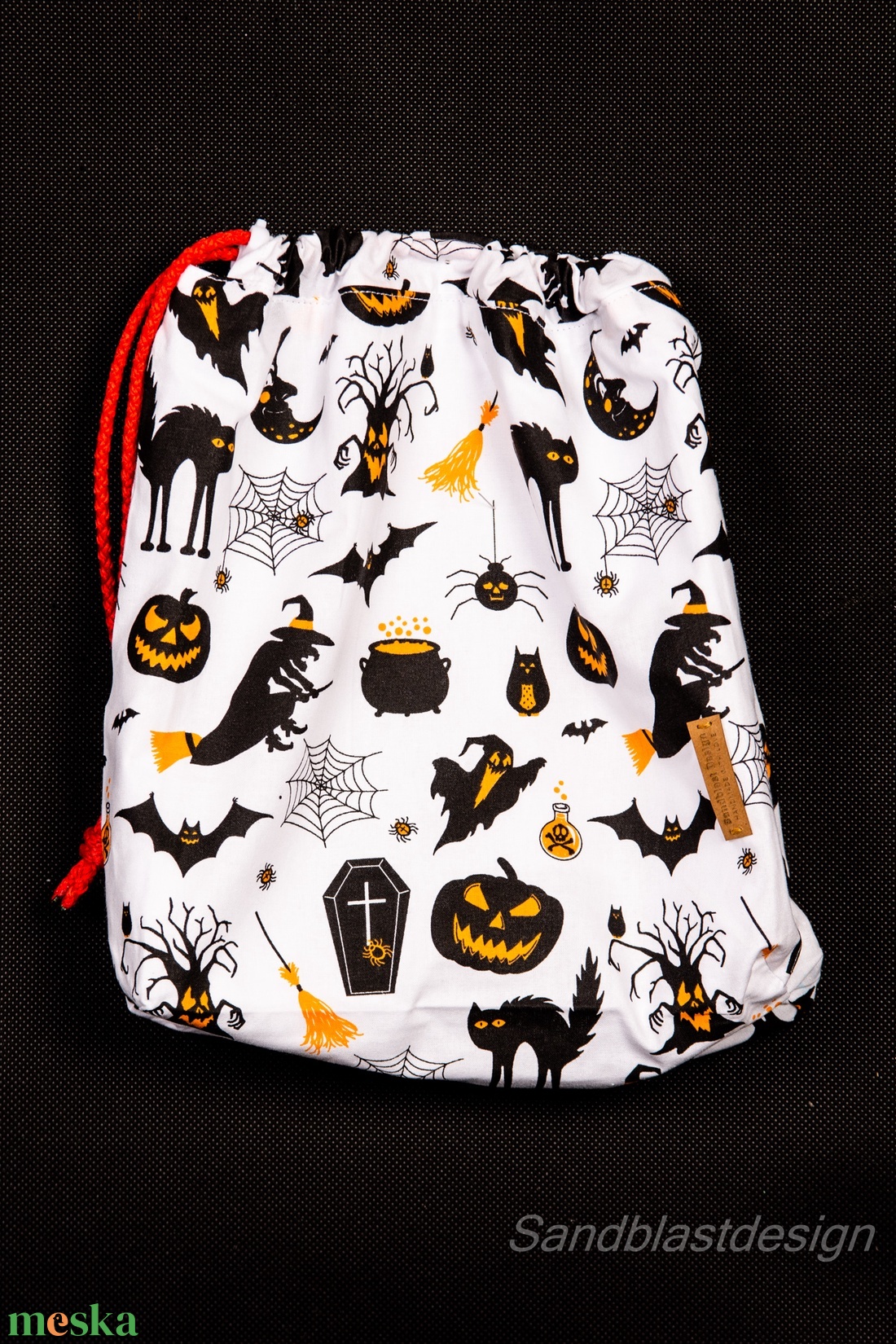 Halloween zero waste bevásárló háló és társai - diy (csináld magad) - egységcsomag - Meska.hu
