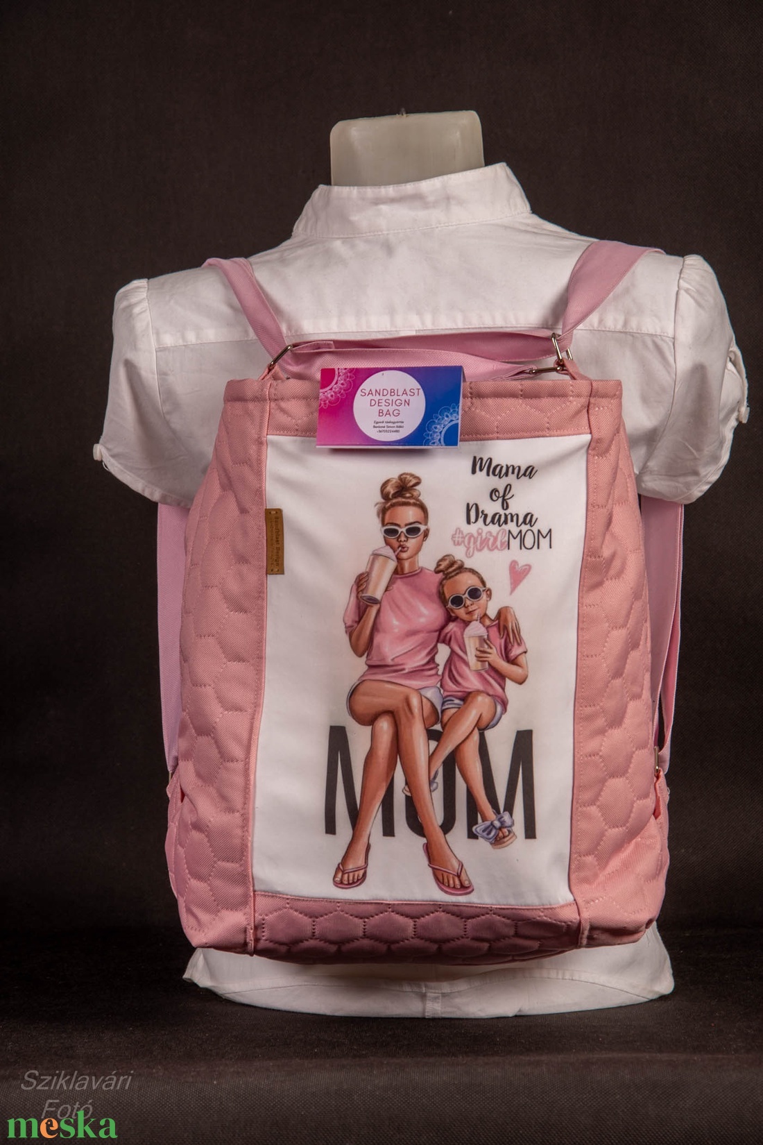 Anya-lánya variálható táska - táska & tok - kézitáska & válltáska - válltáska - Meska.hu