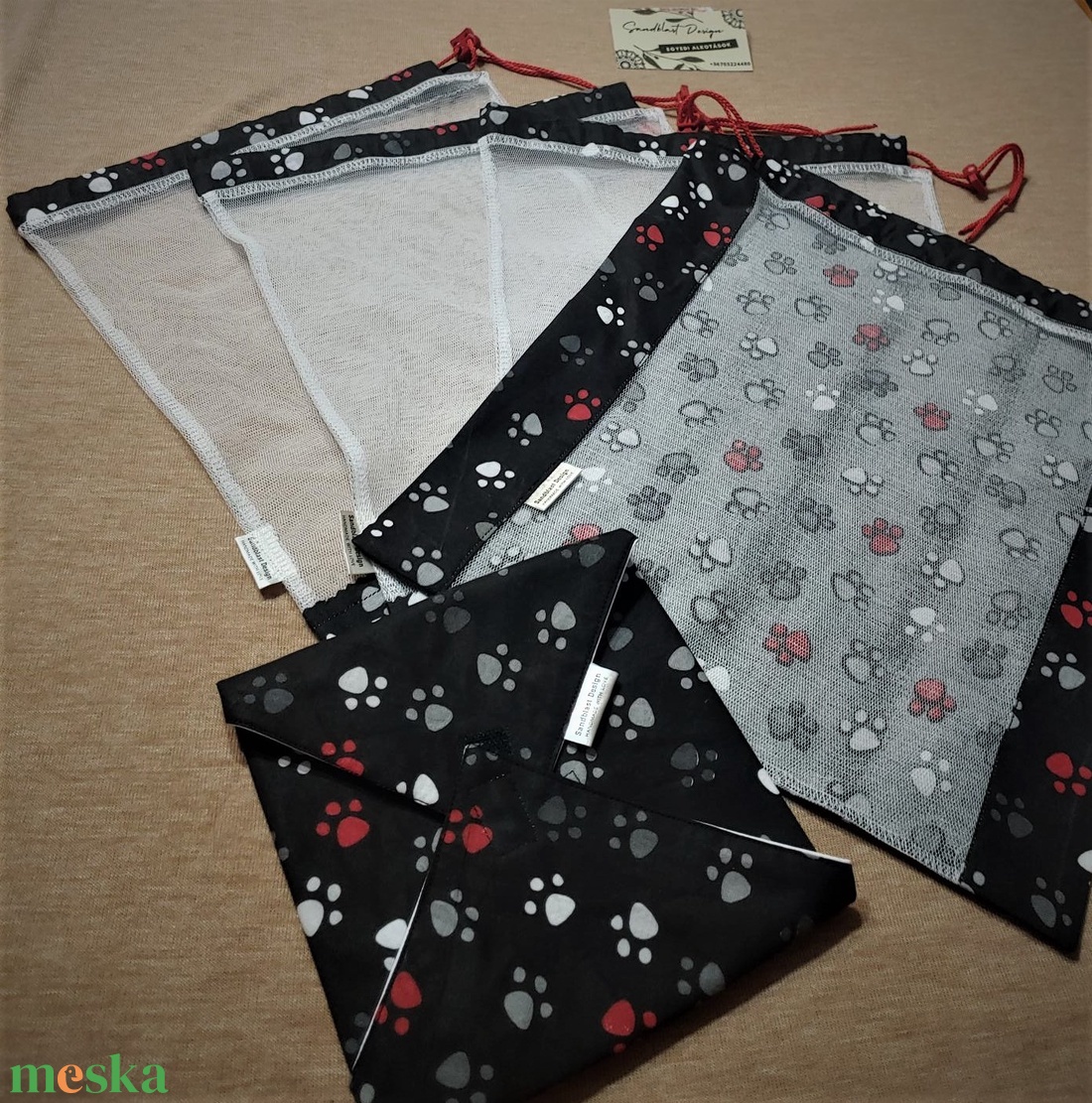 Állati jó zero waste szettek - otthon & életmód - konyhafelszerelés, tálalás - konyhai textil - szalvéta - Meska.hu