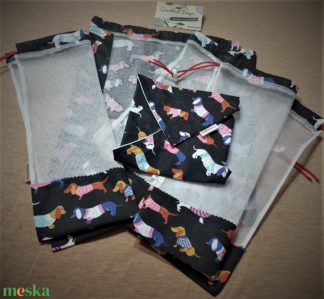 Állati jó zero waste szettek - otthon & életmód - konyhafelszerelés, tálalás - konyhai textil - szalvéta - Meska.hu