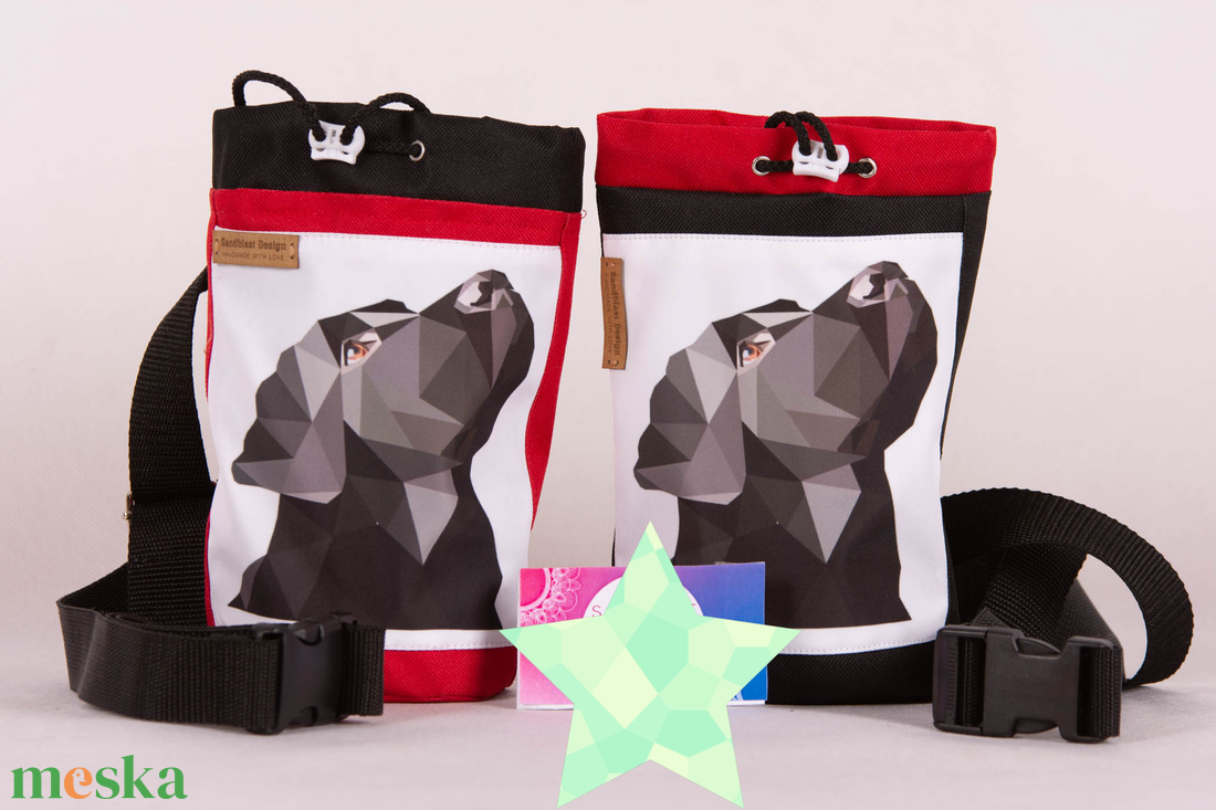 Labrador Jutalomfalat táska - Cordura kutyakiképző kiegészítő - táska & tok - övtáska - Meska.hu