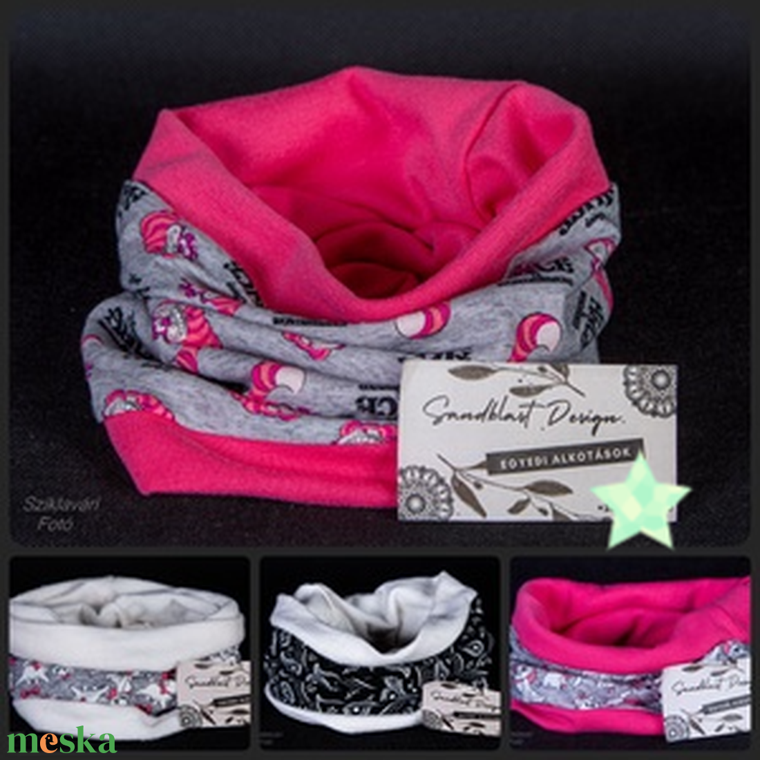 Bélelt csősál-több minta! - ruha & divat - sál, sapka, kendő - sál - Meska.hu