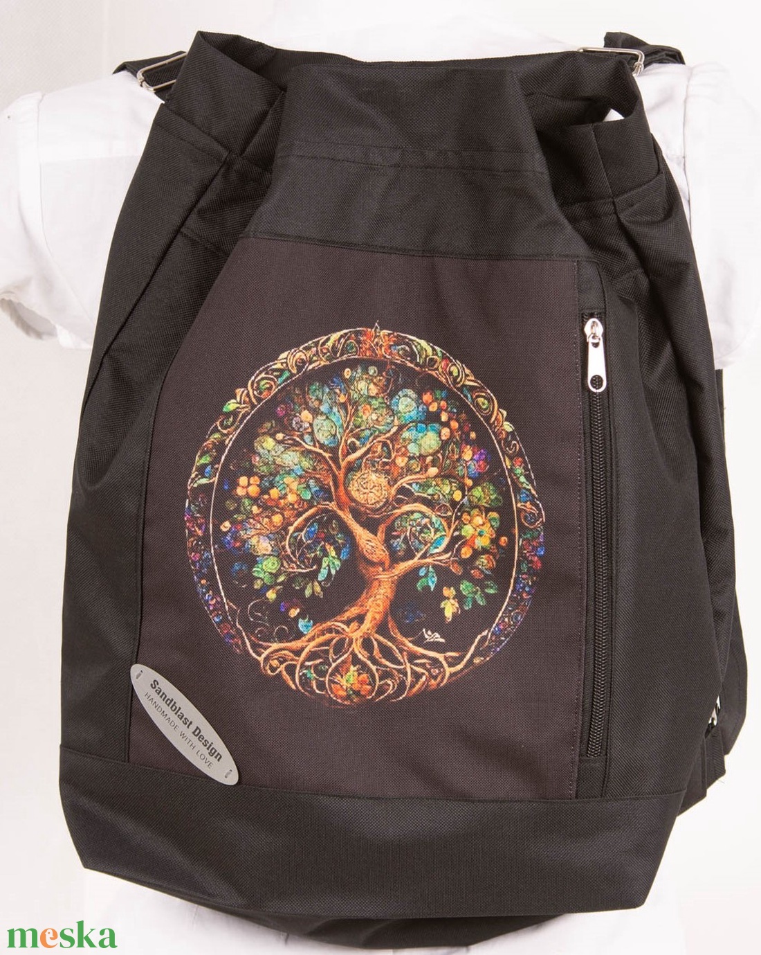 Életfa multifunkciós táska-Gym bag - otthon & életmód - dekoráció - spiritualitás - mandala - Meska.hu Életfa multifunkciós táska-Gym bag - otthon & életmód - dekoráció - spiritualitás - mandala - Meska.hu