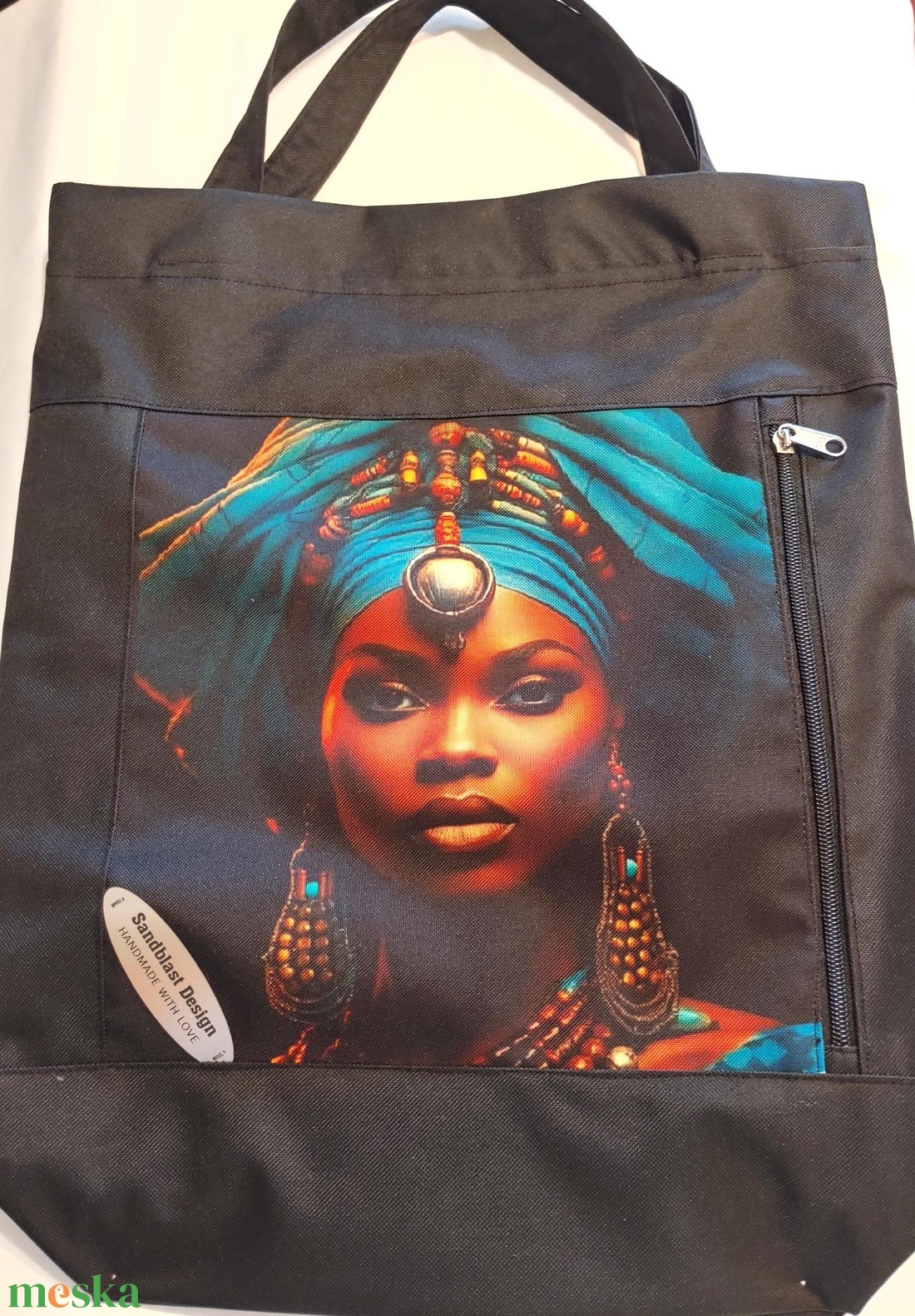 Egzotikus Afrika multifunkciós táska-Gym bag - otthon & lakás - dekoráció - spiritualitás - mandala - Meska.hu