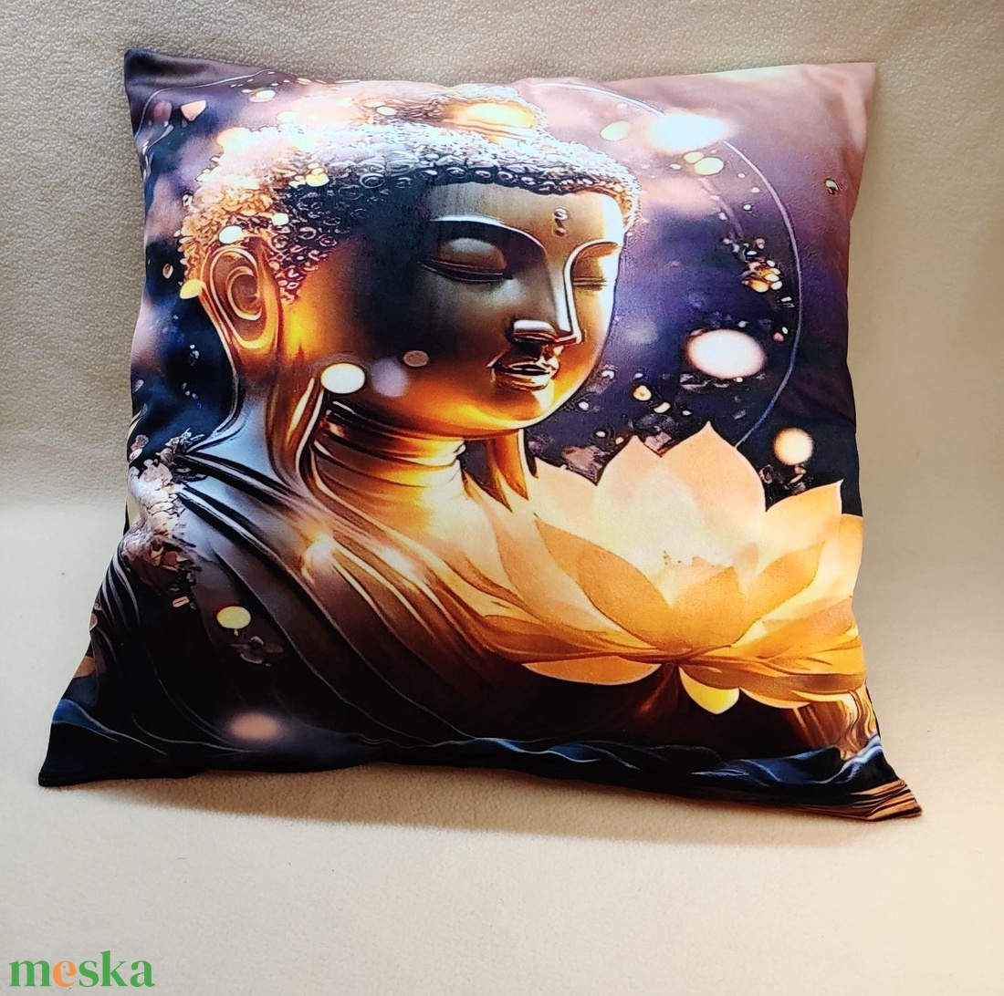 Buddha aranysárga lótuszvirággal, diszpárna - otthon & életmód - dekoráció - spiritualitás - mandala - Meska.hu Buddha aranysárga lótuszvirággal, diszpárna - otthon & életmód - dekoráció - spiritualitás - mandala - Meska.hu