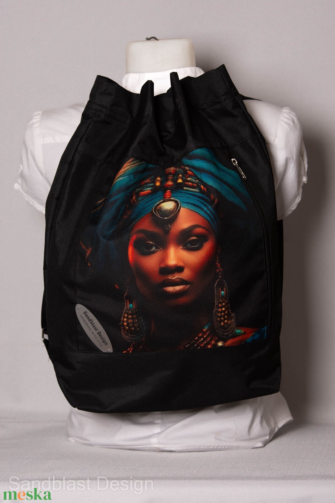 Egzotikus Afrika multifunkciós táska-Gym bag - otthon & életmód - dekoráció - spiritualitás - mandala - Meska.hu
