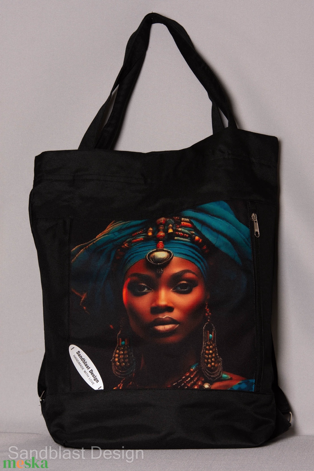 Egzotikus Afrika multifunkciós táska-Gym bag - otthon & életmód - dekoráció - spiritualitás - mandala - Meska.hu