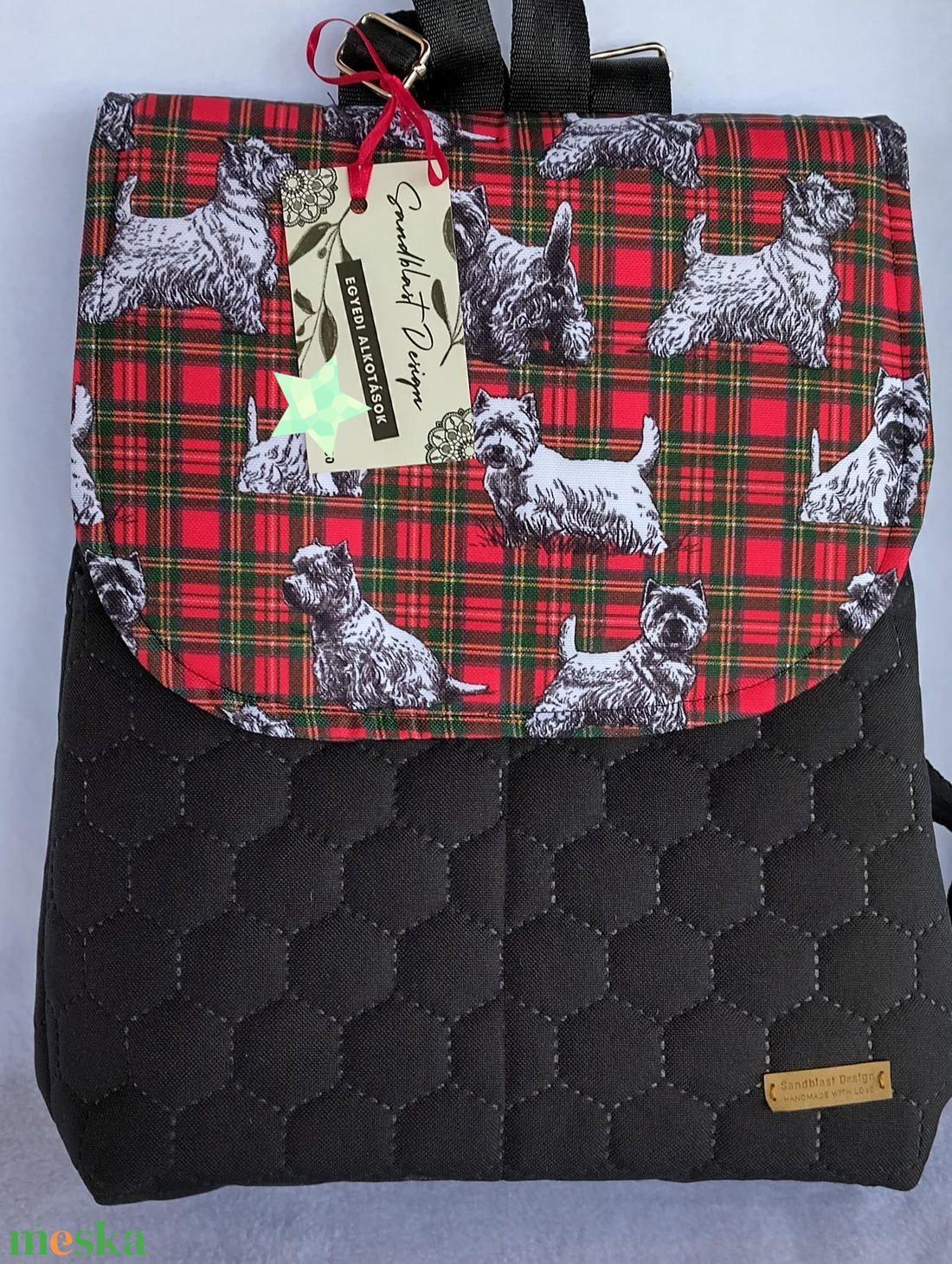 Schnauzer-es hátizsák - táska & tok - hátizsák - hátizsák - Meska.hu Schnauzer-es hátizsák - táska & tok - hátizsák - hátizsák - Meska.hu