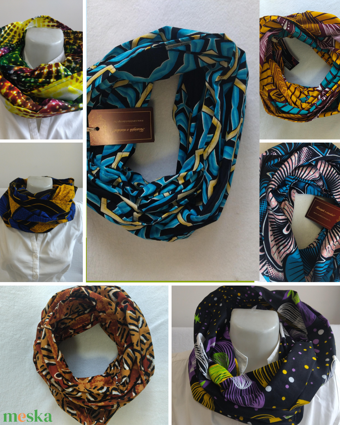 SandblastDesign Körsál -Több színben- Limitált darabszámban! - ruha & divat - sál, sapka, kendő - sál - Meska.hu