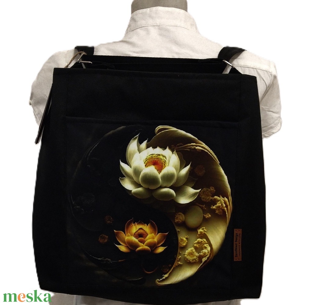 Ying Yang variálható táska szett. Ajándék Neszesszerrel ! - táska & tok - variálható táska - Meska.hu