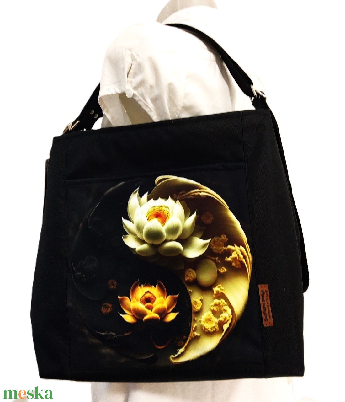 Ying Yang variálható táska szett. Ajándék Neszesszerrel ! - táska & tok - variálható táska - Meska.hu