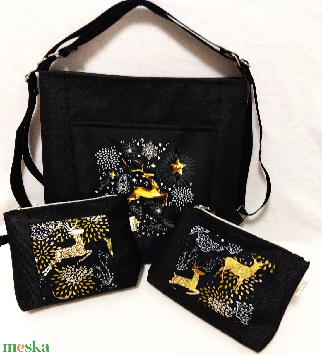 XXL Cordura 2in1 táska - A csodaszarvas - táska & tok - variálható táska - Meska.hu