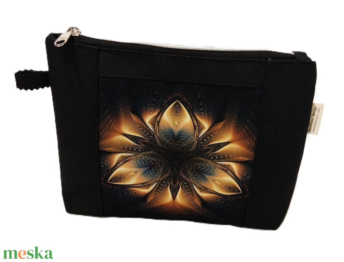 Mókus barna motívumos mandala neszesszer/táskarendező - táska & tok - neszesszer - Meska.hu