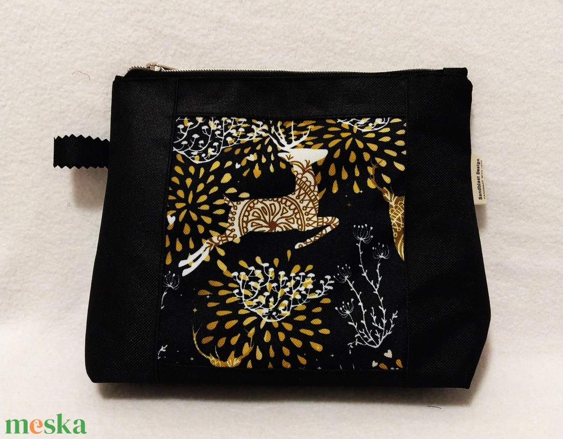 Csodaszarvas motívumos neszesszer/táskarendező - táska & tok - neszesszer - Meska.hu