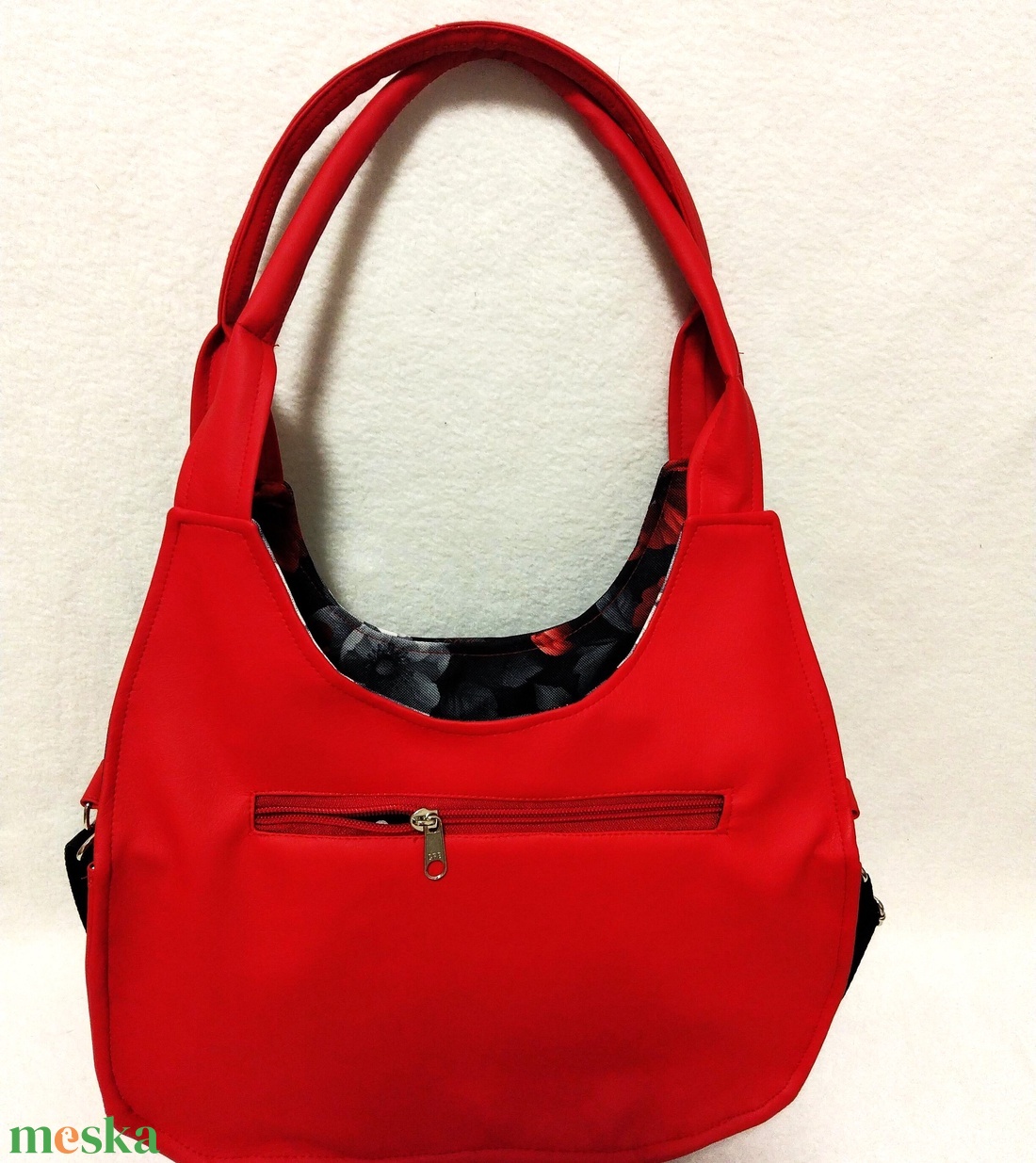 Bíbor Elegancia Kollekció öko-bőr válltáska - táska & tok - kézitáska & válltáska - válltáska - Meska.hu