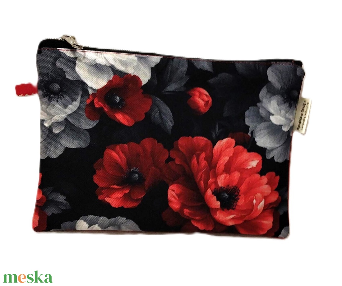 Bíbor Elegancia-Neszesszer - táska & tok - neszesszer - Meska.hu