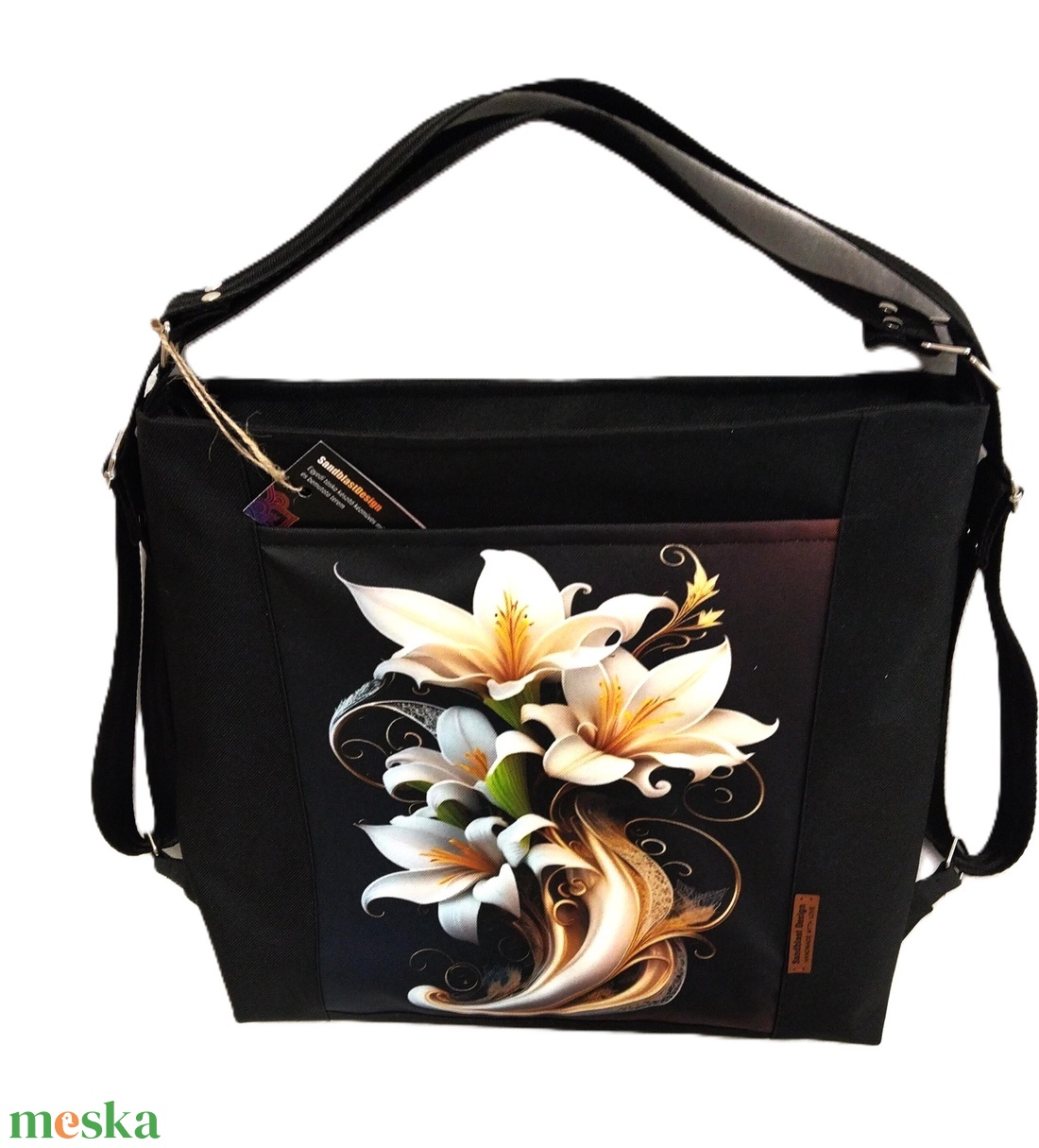 Liliom variálható táska  - Cordura extra modell! - táska & tok - variálható táska - Meska.hu