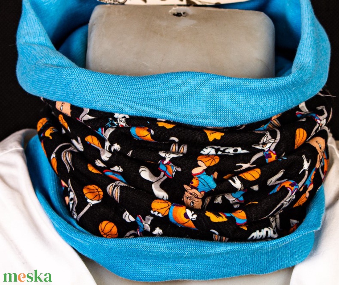  Tune squad mesefigurás  csősál - ruha & divat - sál, sapka, kendő - sál - Meska.hu