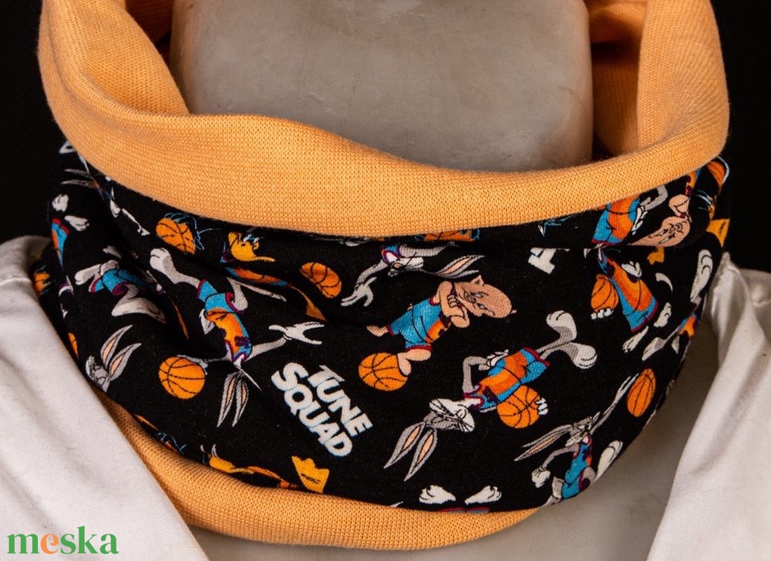  Tune squad mesefigurás  csősál - ruha & divat - sál, sapka, kendő - sál - Meska.hu