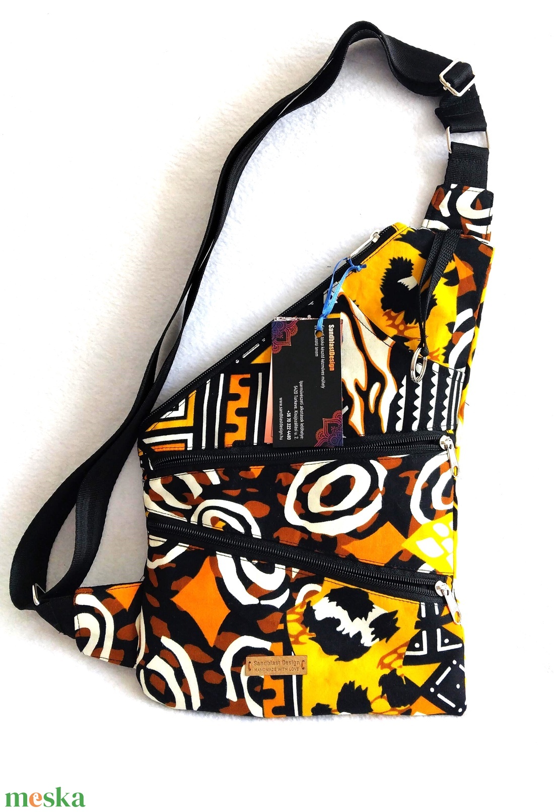 Aszimmetrikus férfi táskák - táska & tok - kézitáska & válltáska - vállon átvethető táska - Meska.hu