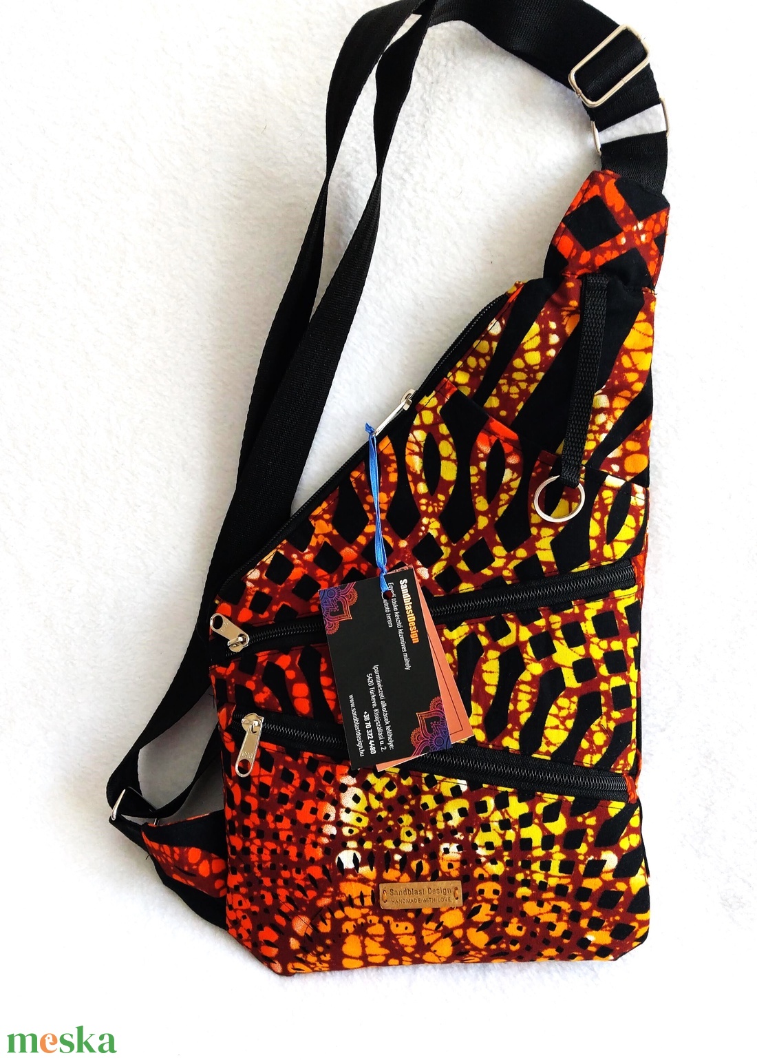 Aszimmetrikus férfi táskák - táska & tok - kézitáska & válltáska - vállon átvethető táska - Meska.hu