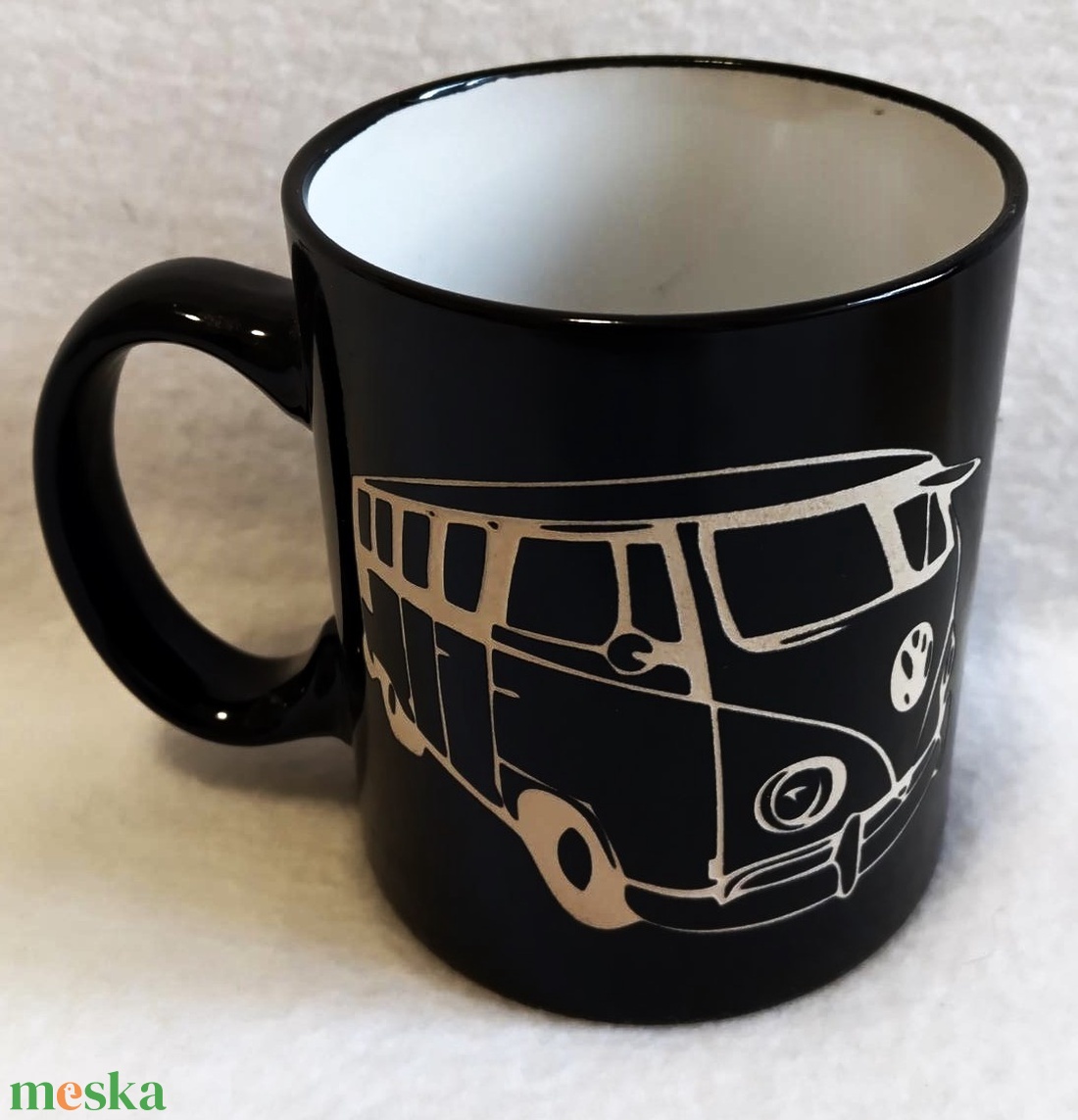 VOLKSWAGEN TRANSPORTER-homokgravirozott bögre - otthon & életmód - konyhafelszerelés, tálalás - tálalás - bögre & csésze - Meska.hu