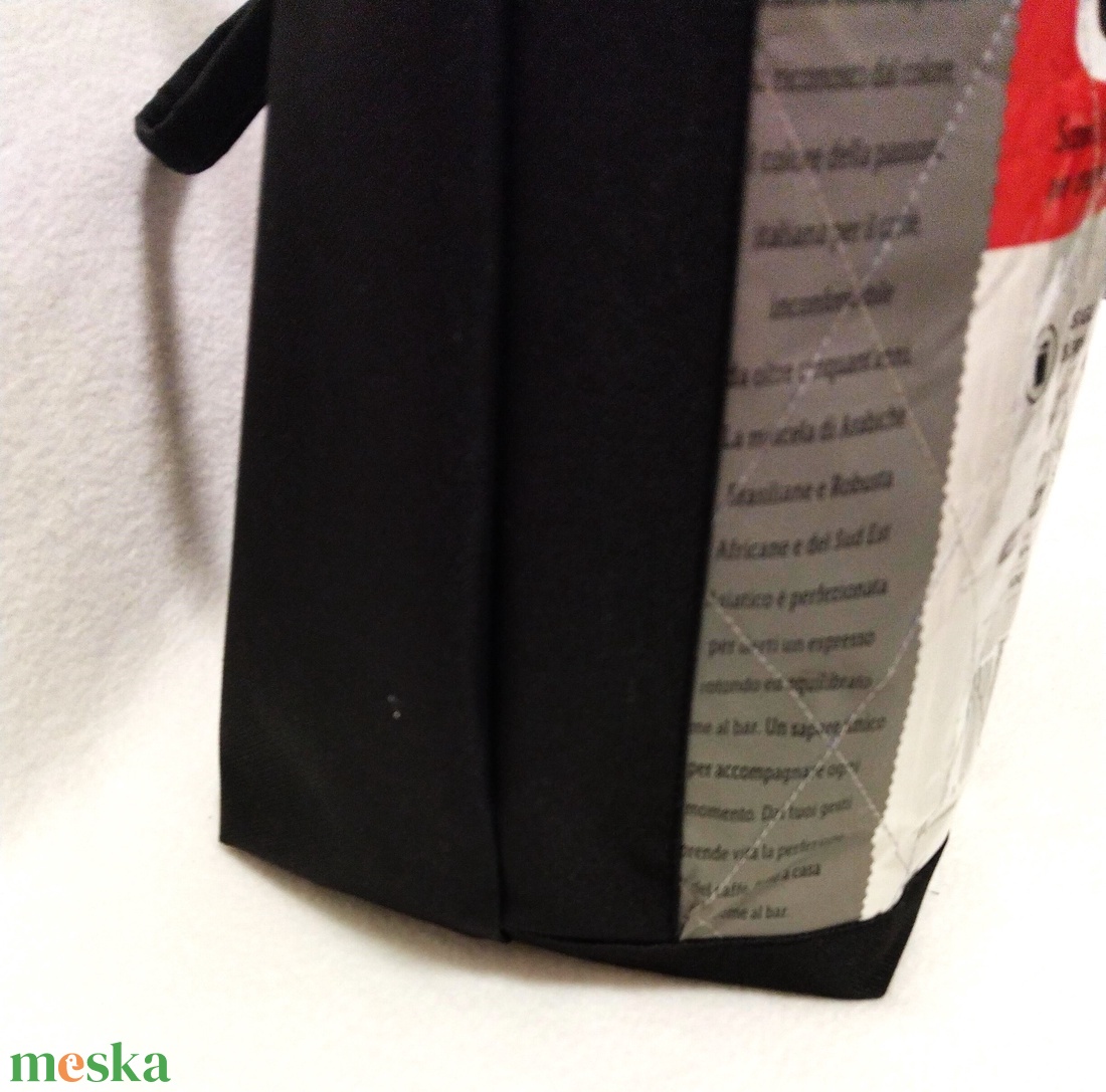ROSSA újrahasznosított kávé zacskos shopper - táska & tok - kézitáska & válltáska - kézitáska - Meska.hu