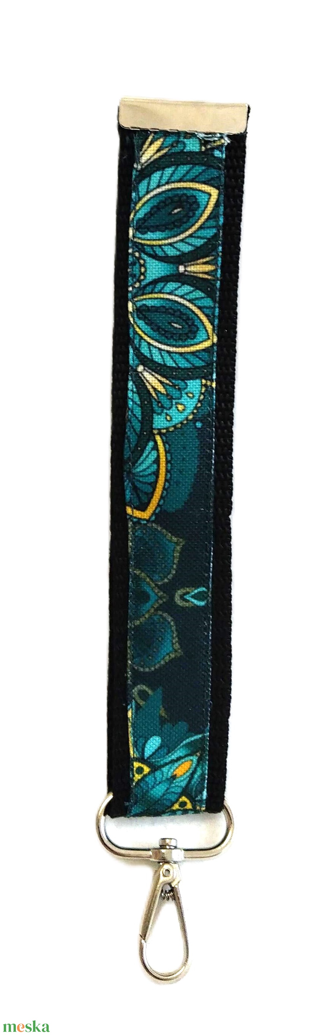 Mandala motívumos    vízhatlan gyöngyvászonkulcstartó - táska & tok - kulcstartó & táskadísz - kulcstartó - Meska.hu