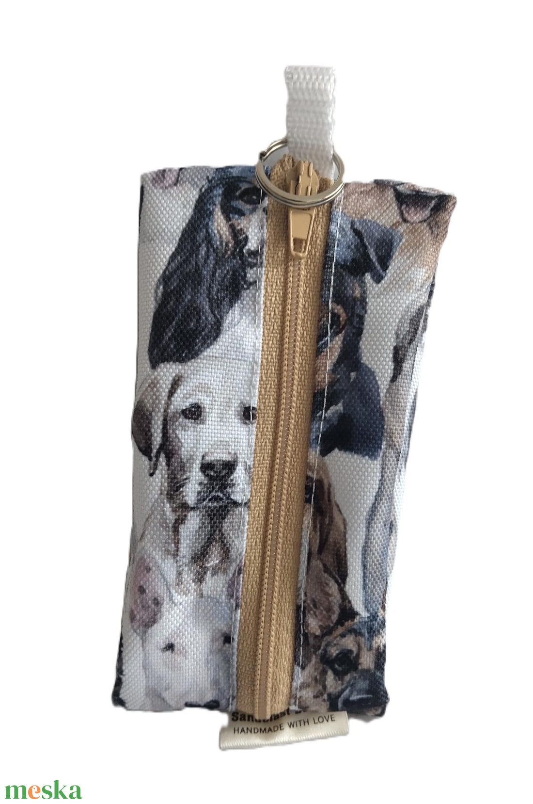 Cuki állat mintás Nagy testű kutyák  vízhatlan gyöngyvászon zsepi tartók, vagy bármi tartók - táska & tok - kulcstartó & táskadísz - kulcstartó - Meska.hu