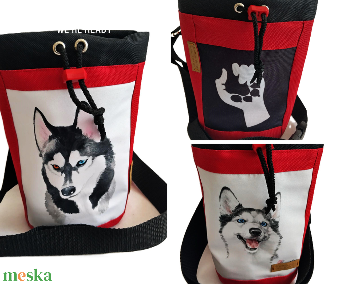 Malinois Jutalomfalat táska - Cordura kutyakiképző kiegészítő-TÖBB MINTA! - táska & tok - övtáska - Meska.hu