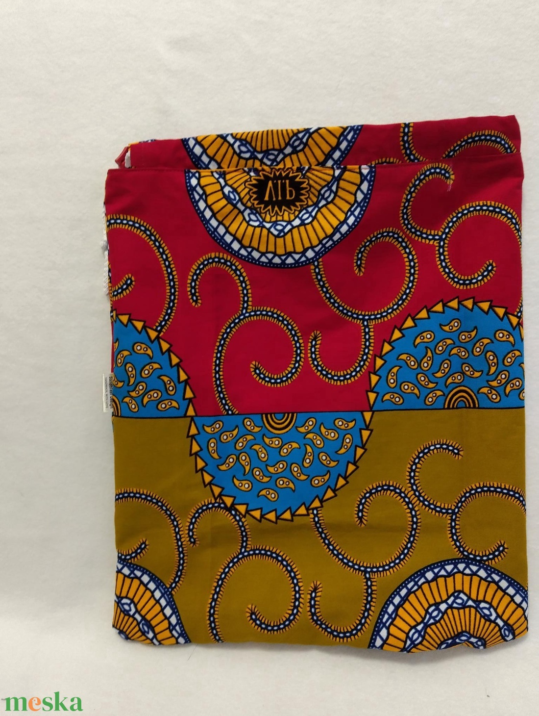 Afrikai pamutvászon mintás kenyeres zsákok - táska & tok - bevásárlás & shopper táska - kenyeres zsák - Meska.hu