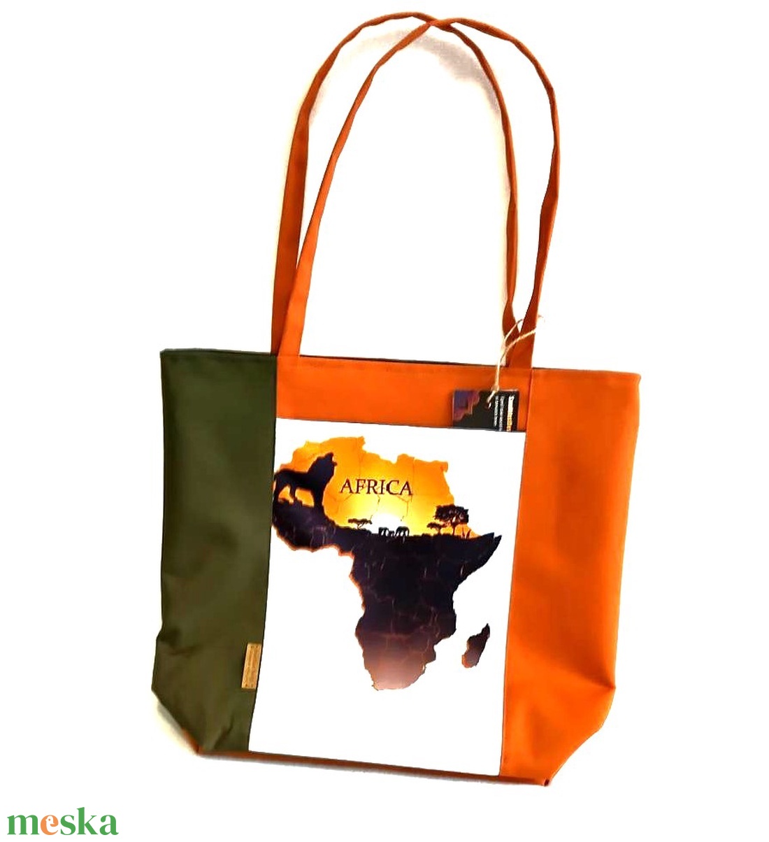 Varázslatos Afrika shopperek - táska & tok - variálható táska - Meska.hu