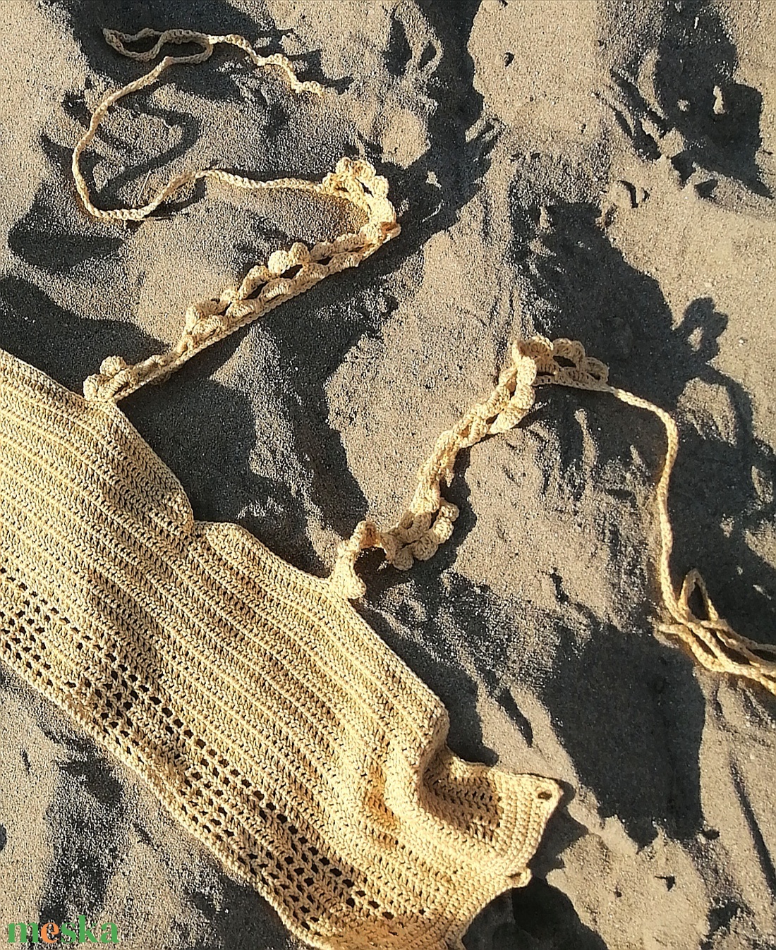 Nyári halványsárga bralette - ruha & divat - női ruha - top - Meska.hu