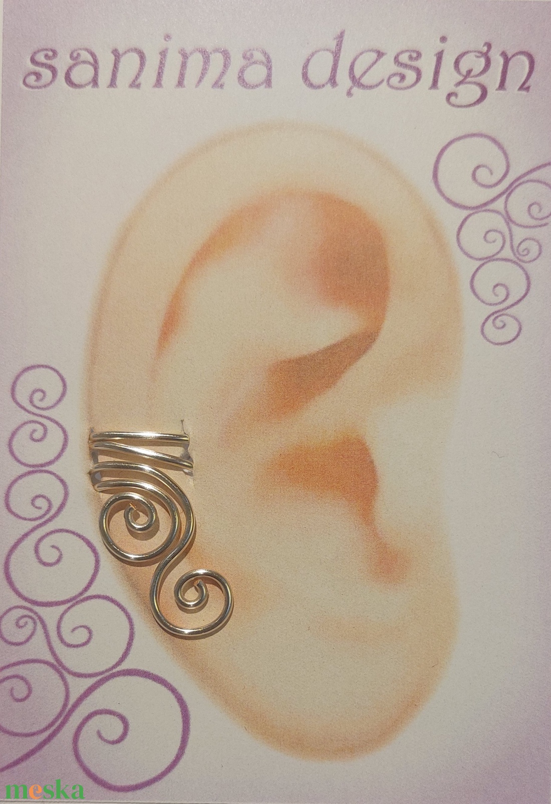 Fülgyűrű  - ékszer - ékszerszett - Meska.hu